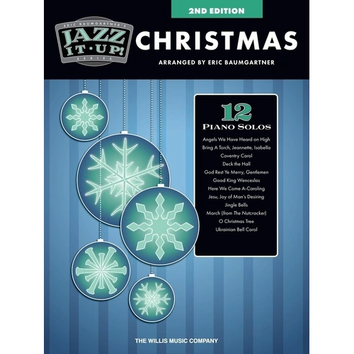 Jazz It Up! Christmas 2nd Edition - Piano Solo - 48 Pages - Traditional Favorites in Jazz/Blues/Swing Style