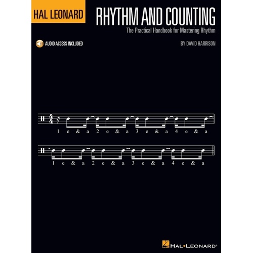 Hal Leonard Rhythm And Counting Book/Online Audio
