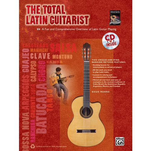 Total Latin Guitarist Book and CD