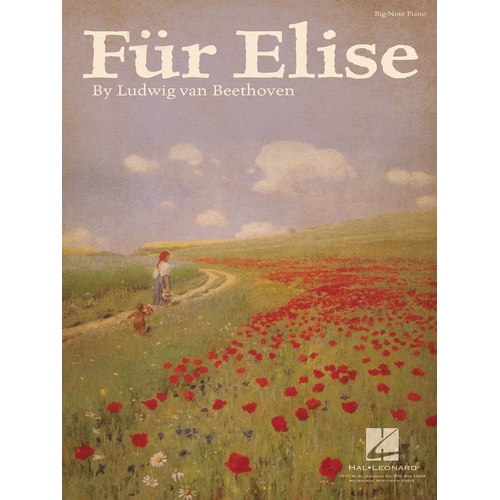 Fur Elise Big Note Piano (Sheet Music)