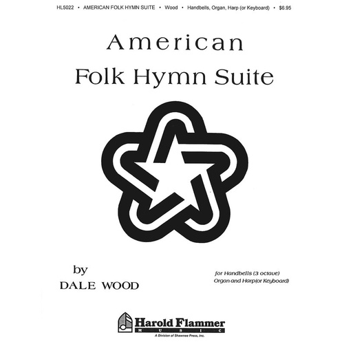 American Folk Hymn Suite Organ Harp Full Score