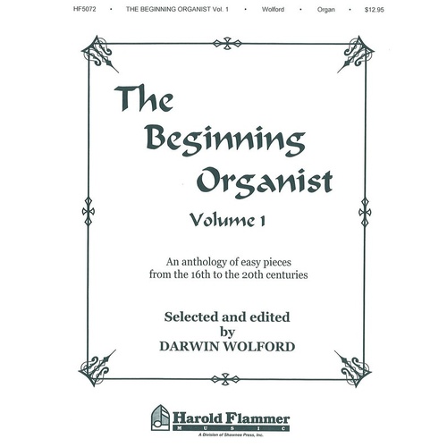 Beginning Organist Vol 1 Organ-Sacred Organ Sacr (Softcover Book)