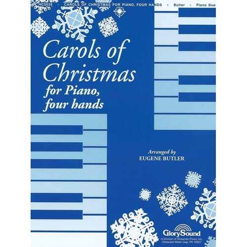 Carols Of Christmas For Piano Four Hands Eugene 