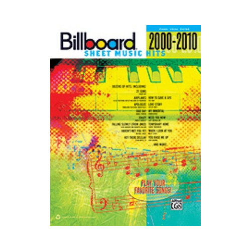 Billboard Sheet Music Hits 2000-2010 - PVG Sheet Music
