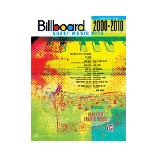 Billboard Sheet Music Hits 2000-2010 PVG