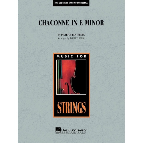 Chaconne In E Minor So3 (Music Score/Parts)
