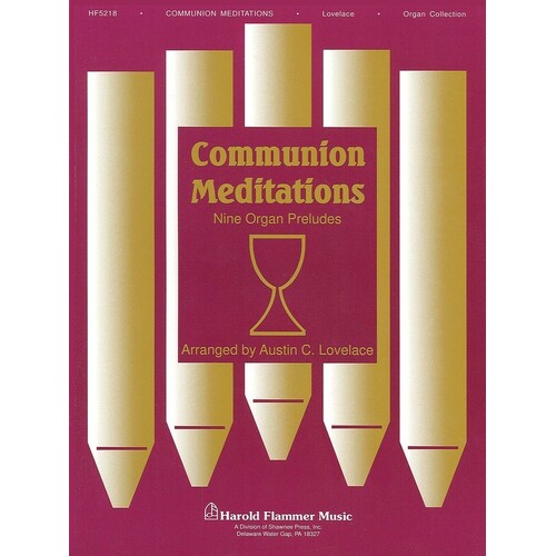 Communion Meditations Organ Coll. 