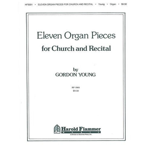 Eleven Organ Pieces For Church And Recital Org C 