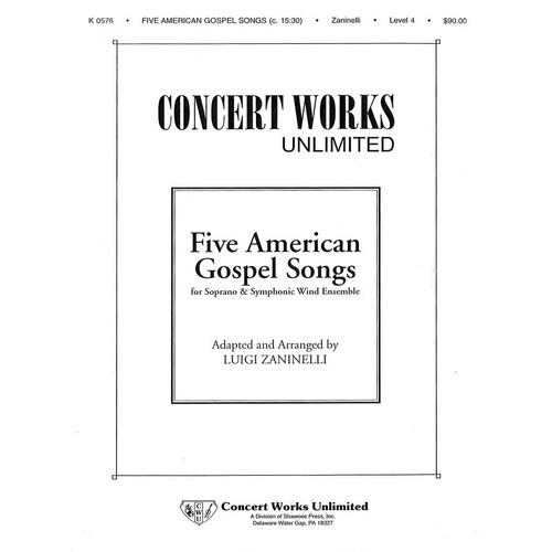 Five American Gospel Songs Sop Band