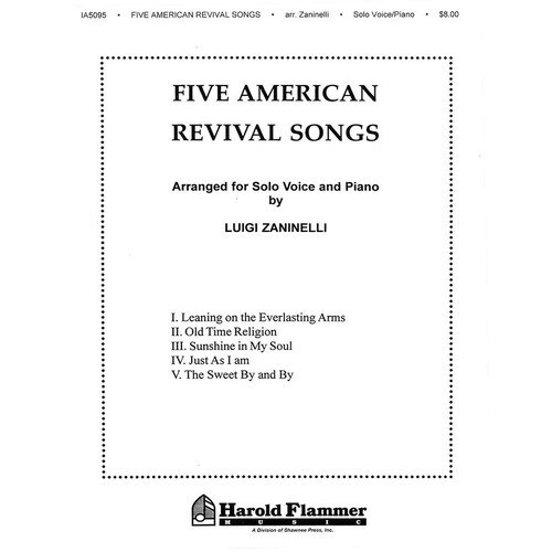 Five American Revival Songs Voice 1Book
