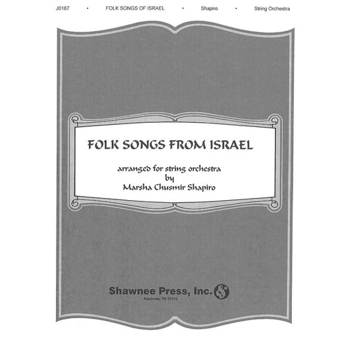 Folk Songs Of Israel So3-4