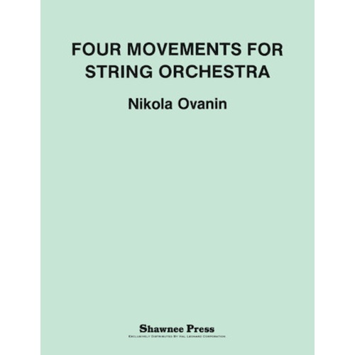 Ovanin - 4 Movements For String Orchestra Sc/Pts (Pod) Score/Parts