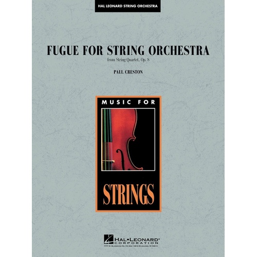 Fugue For String Orchestra So5 (Music Score/Parts)