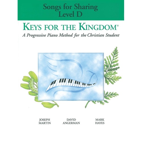 Keys For The Kingdom Level D Songs Sharing Piano (Softcover Book)