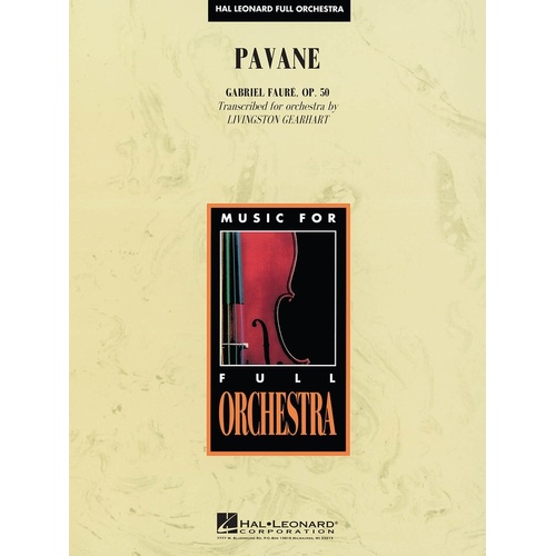 Pavane Opus 50 Orchestra (Pod)