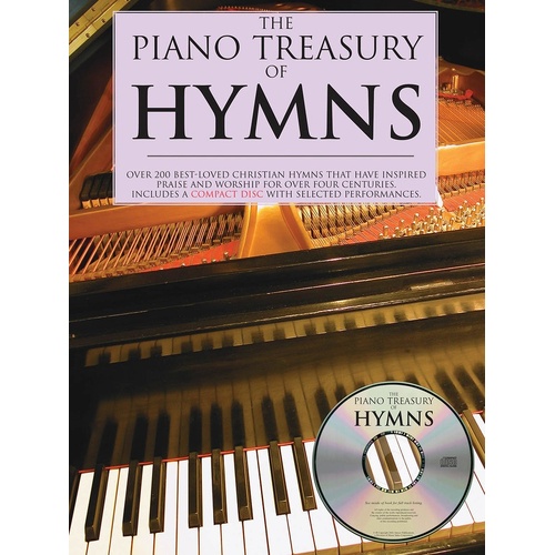 Piano Treasury Of Hymns Book/CD (Softcover Book/CD)
