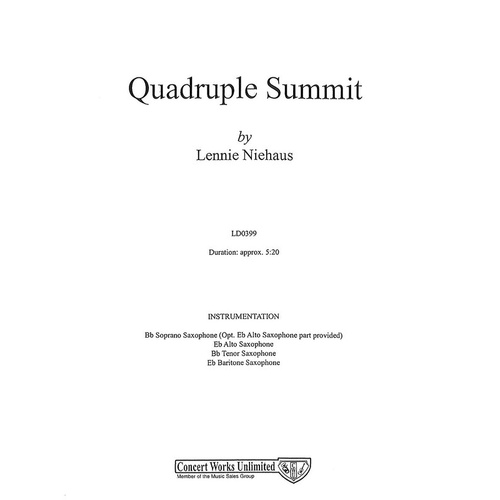 Quadruple Summit Sax 4Tet 