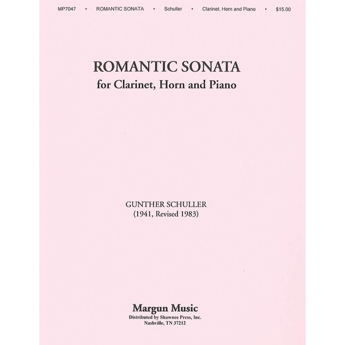 Romantic Sonata Set Cl Hn Pf