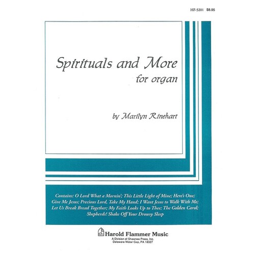 Spirituals And More For Organ 