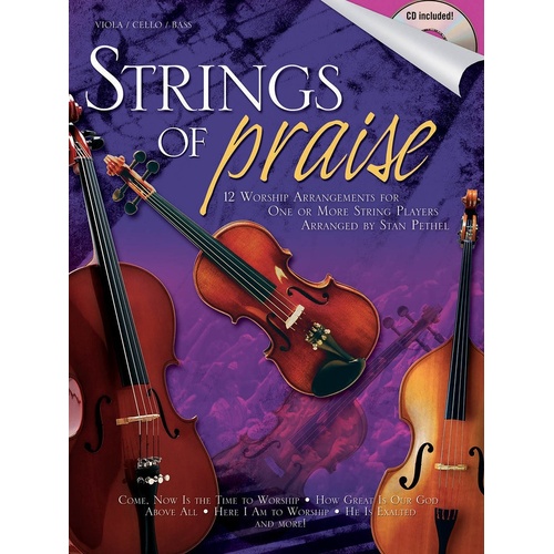 Strings Of Praise Viola Cello String Bass CD 12 