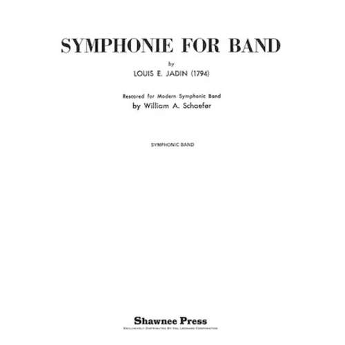 Jadin - Symphonie For Band Cb4 Sc/Pts (Pod) Score/Parts