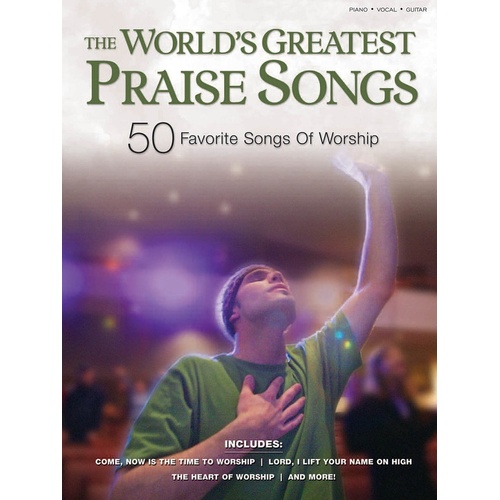 Worlds Greatest Praise Songs 50 Favorites PVG (Softcover Book)