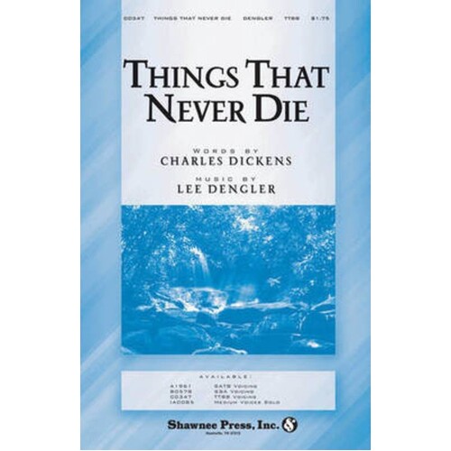 Things That Never Die Vocal Solo Medium Lee Deng