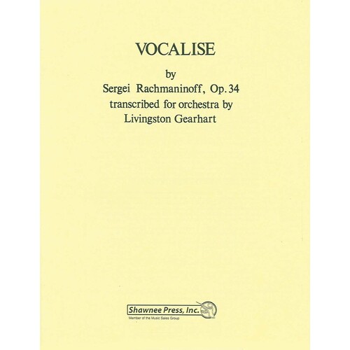 Vocalise Orch 55333