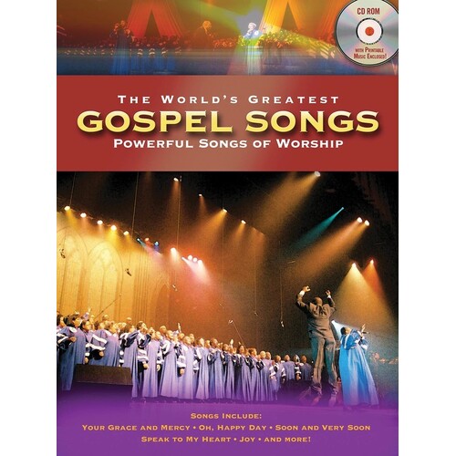 Worlds Greatest Gospel Songs Book/CD