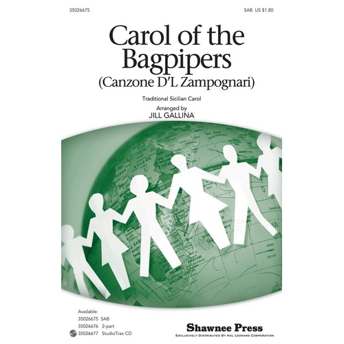 Carol Of The Bagpipers SAB (Octavo)