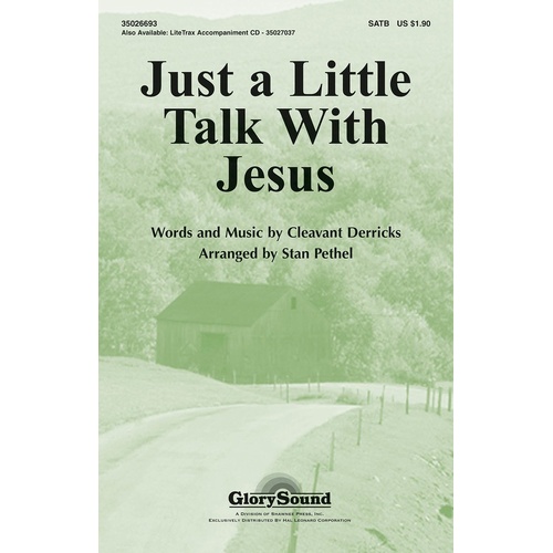 Just A Little Talk With Jesus SATB (Octavo)