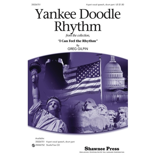 Yankee Doodle Rhythm 4Pt Speech/Drum (Octavo)