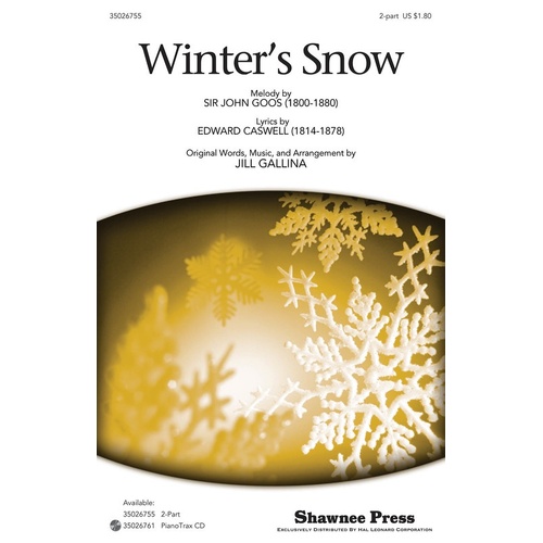Winters Snow 2Pt (Octavo)