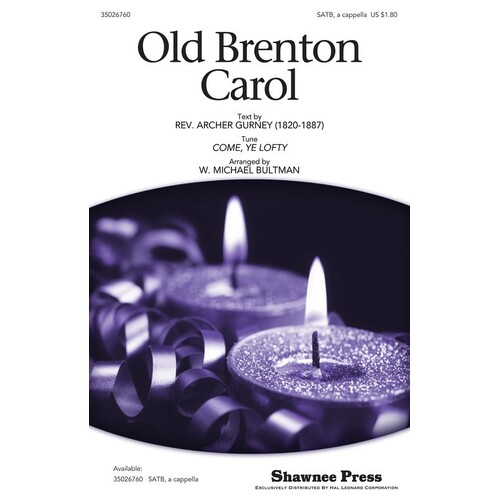 Old Brenton Carol SATB (Octavo)