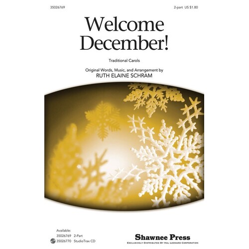 Welcome December StudioTrax CD (CD Only)