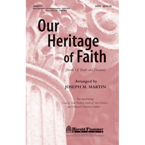 Our Heritage Of Faith SATB (Octavo)
