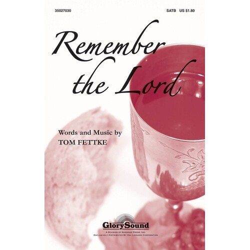 Remember The Lord SATB (Octavo)