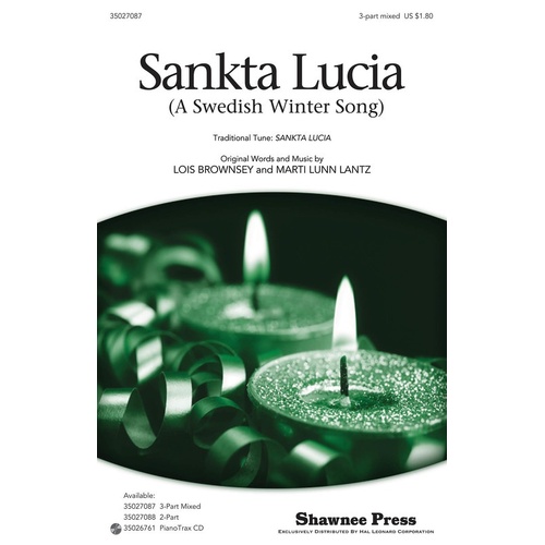Sankta Lucia 3Pt Mixed (Octavo)