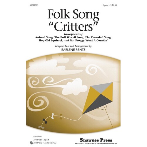 Folk Song Critters StudioTrax CD (CD Only)