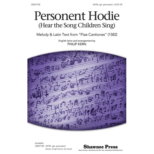 Personent Hodie SATB (Octavo)