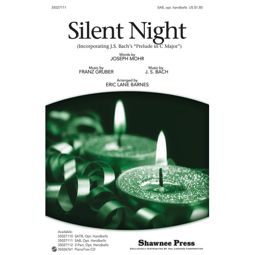Silent Night SAB Opt Handbells (Octavo)