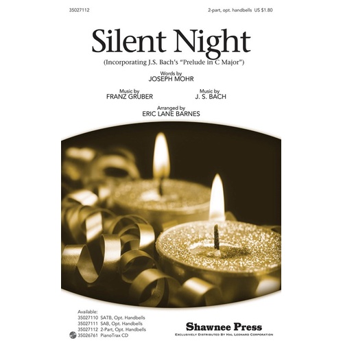 Silent Night 2Pt Opt Handbells (Octavo)