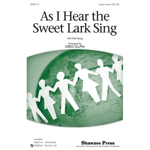 As I Hear The Sweet Lark Sing 3Pt (Octavo)