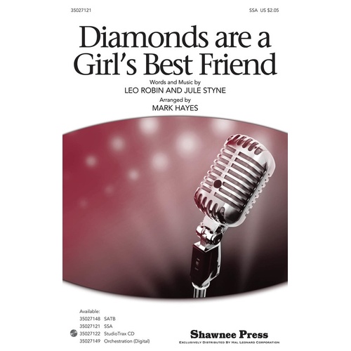 Diamonds Are A Girls Best Friend StudioTrax CD (CD Only)