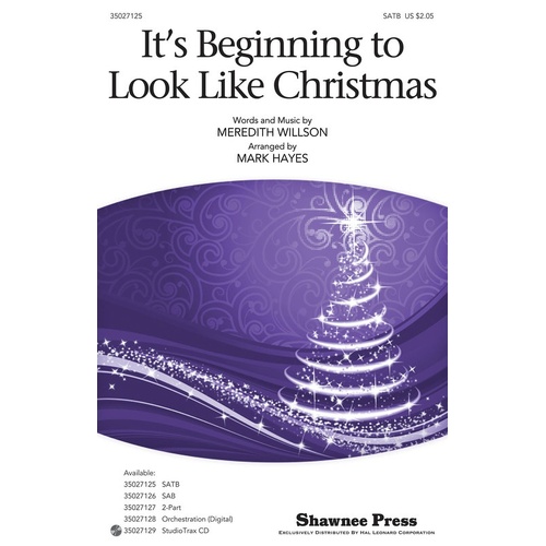 Its Beginning To Look Like Christmas SATB (Octavo)