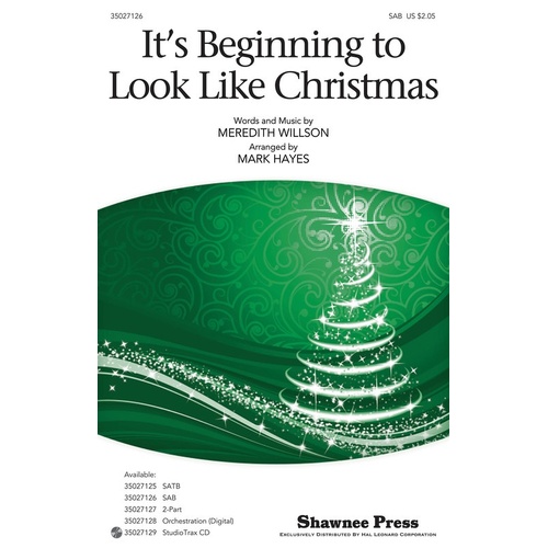 Its Beginning To Look Like Christmas StudioTrax (CD Only)