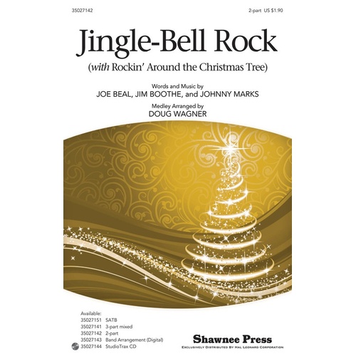 Jingle Bell Rock W Rocking Around 2Pt Opt Concert Band (Octavo)