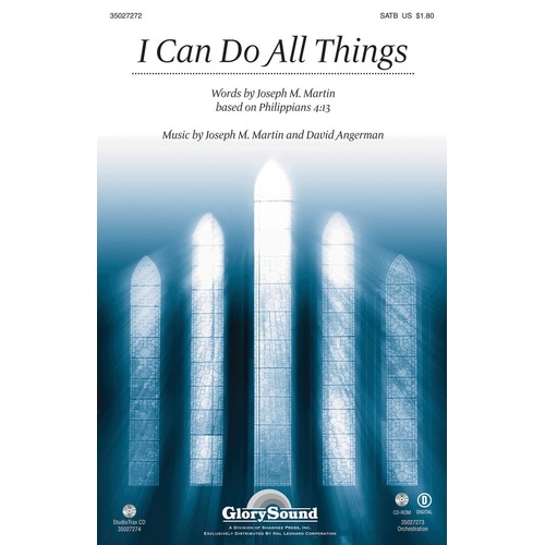 I Can Do All Things CDrom Orchestration (CD-Rom Only)