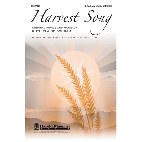 Harvest Song 2Pt (Octavo)