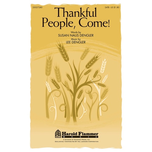 Thankful People Come SATB (Octavo)